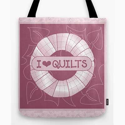 Luv To Quilt, See It On Totes!